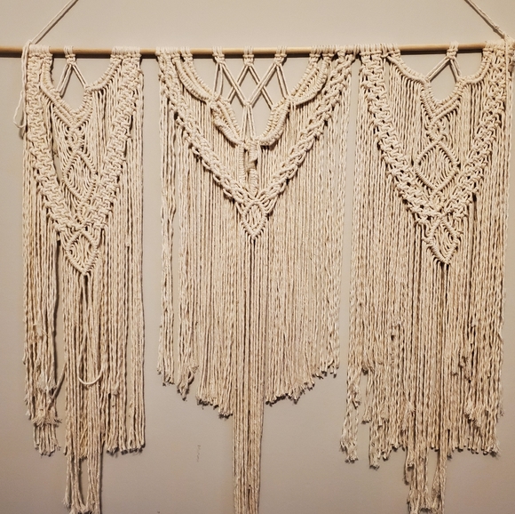 Macrame Wall Hanging - Picture 2 of 7